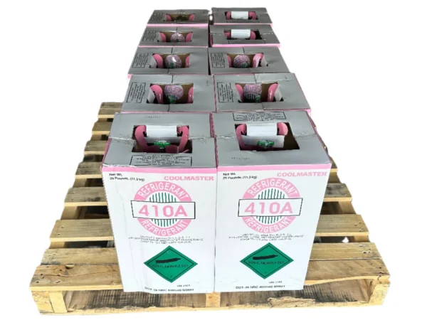 R410 10 x 25lb Cylinders Refrigerant