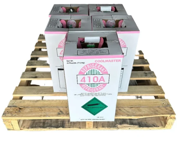 R410 5 x 25lb Cylinders Refrigerant